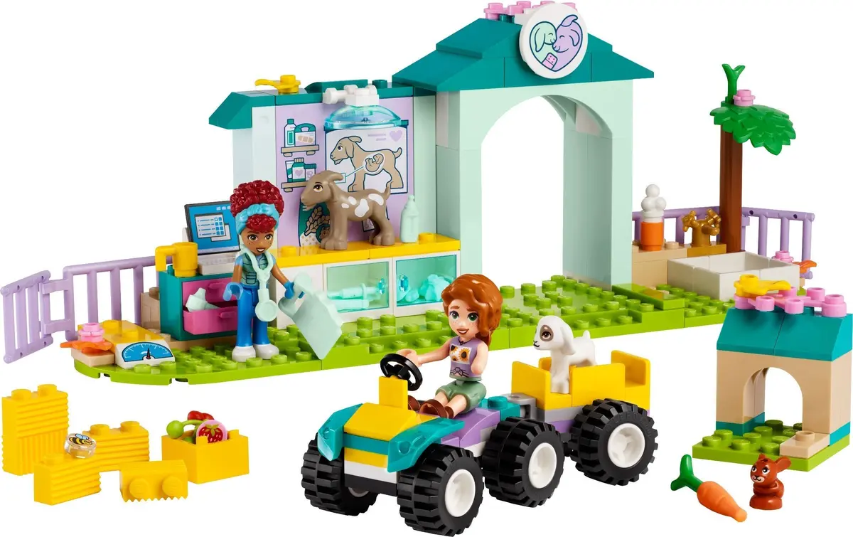 LEGO Friends 42632 Farm Animal Vet Clinic set