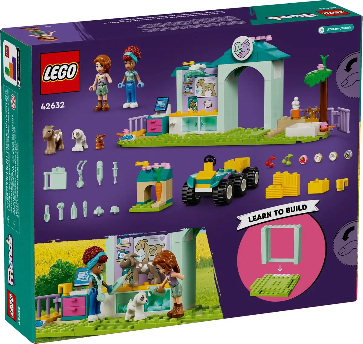 LEGO Friends 42632 Farm Animal Vet Clinic set, image 3