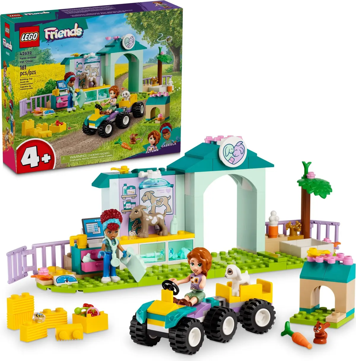 LEGO Friends 42632 Farm Animal Vet Clinic set, image 2