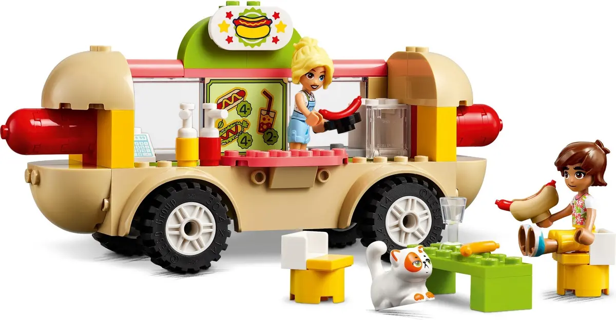 LEGO Friends 42633 Hot Dog Food Truck set, image 7
