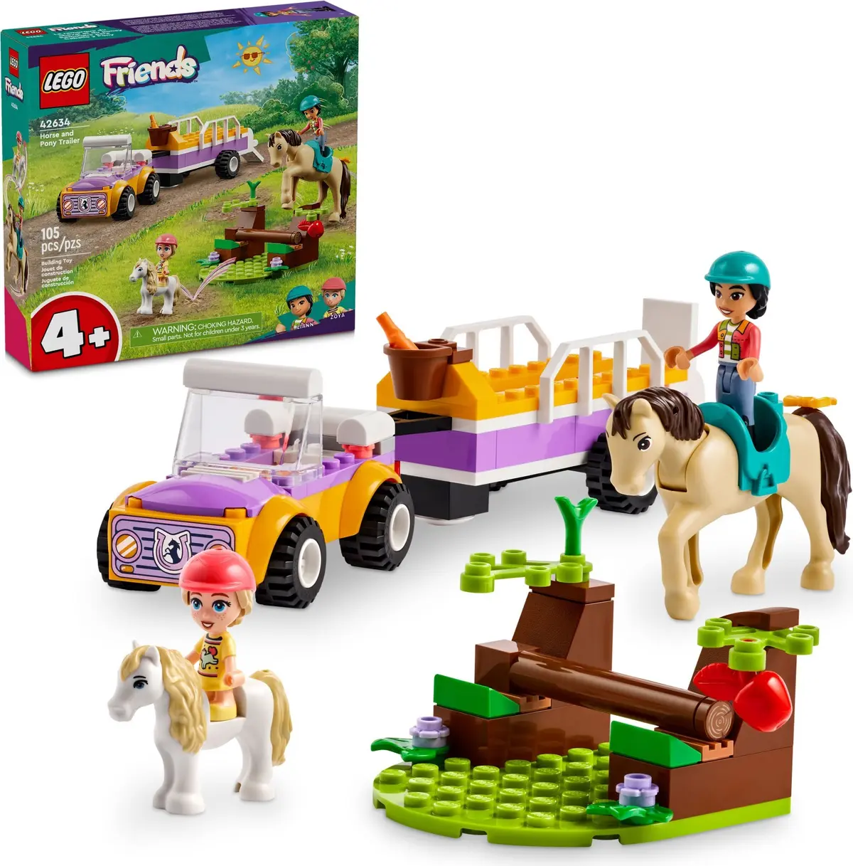 LEGO Friends 42634 Horse and Pony Trailer set, image 2