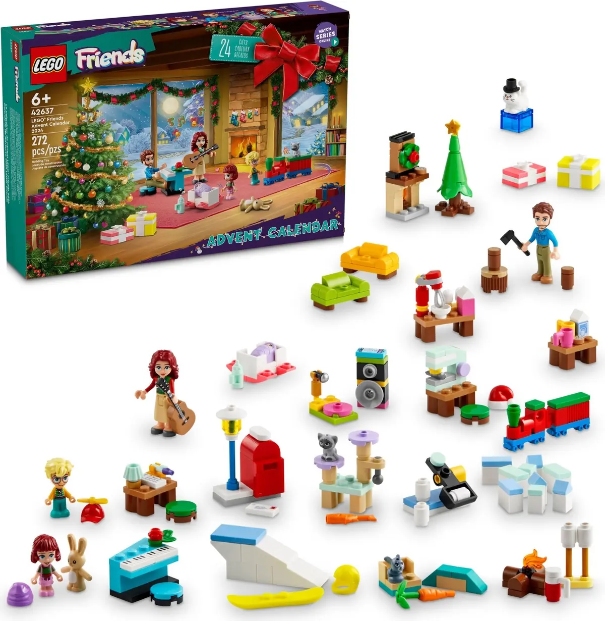 LEGO Friends 42637 LEGO Friends Advent Calendar 2024 set, image 4