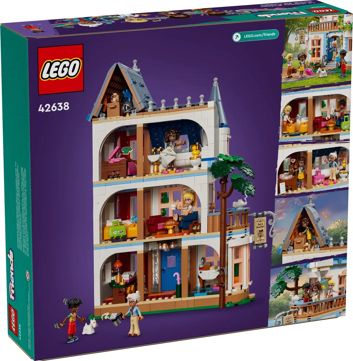 LEGO Friends 42638 Castle Bed and Breakfast set, image 2