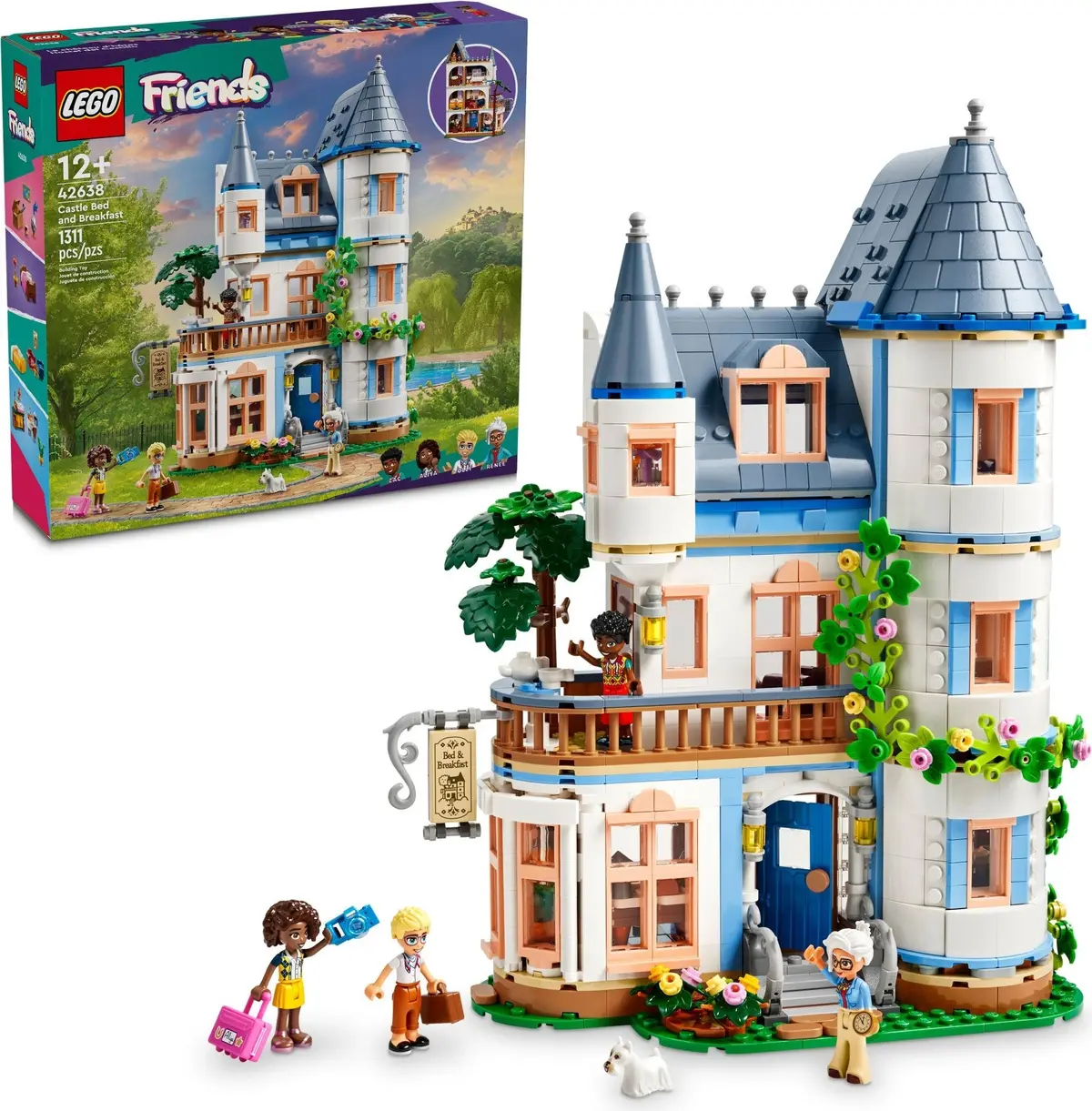 LEGO Friends 42638 Castle Bed and Breakfast set, image 3