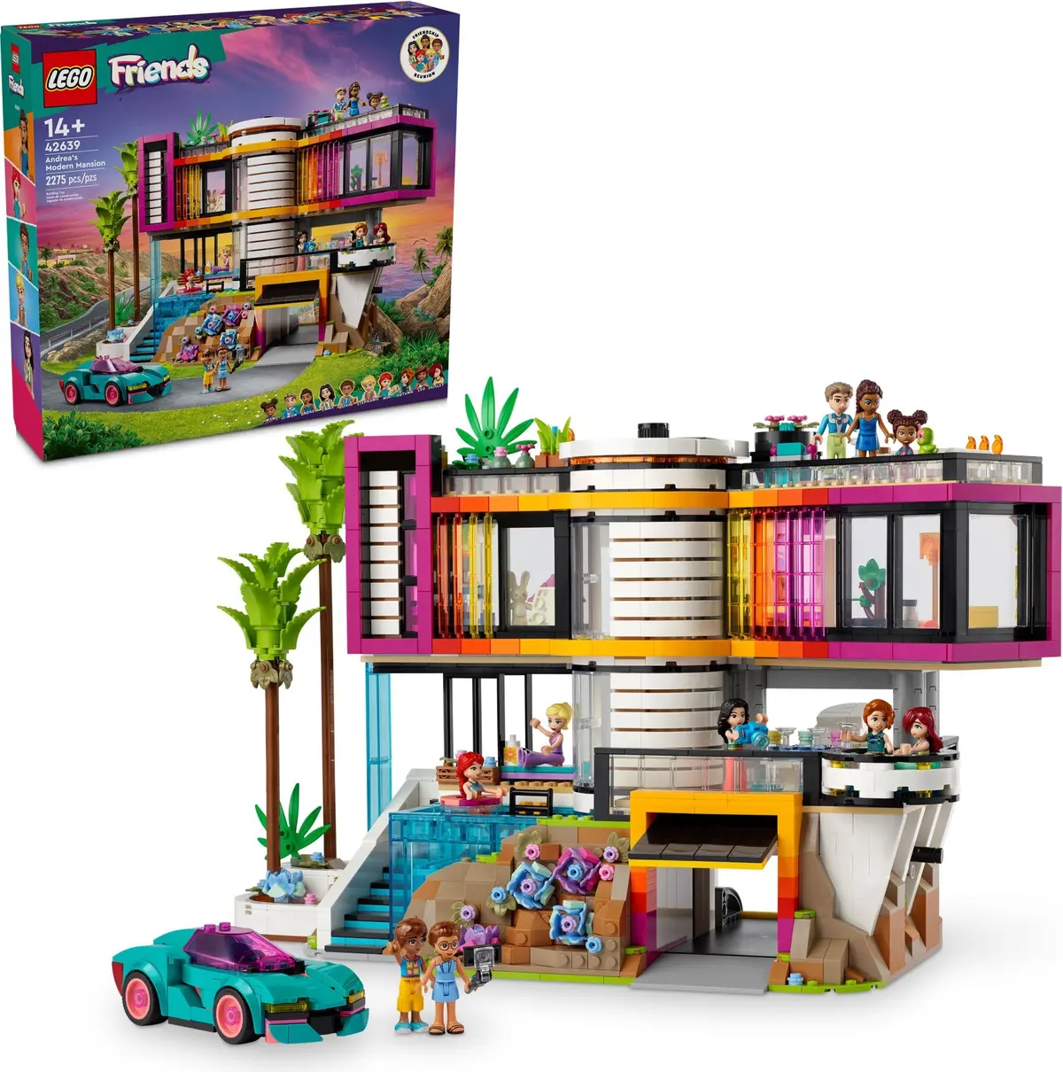 LEGO Friends 42639 Andrea's Modern Mansion set, image 2