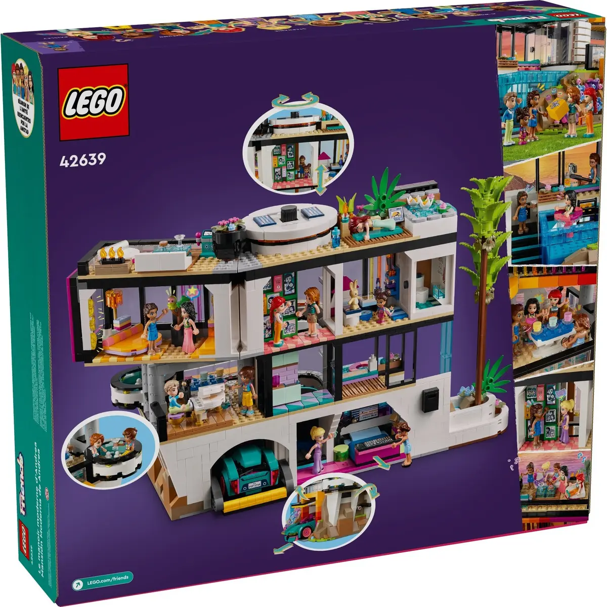 LEGO Friends 42639 Andrea's Modern Mansion set, image 8