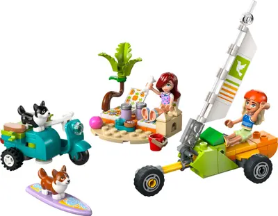 LEGO Friends 42641 Surfing Dogs and Scooter Adventure set