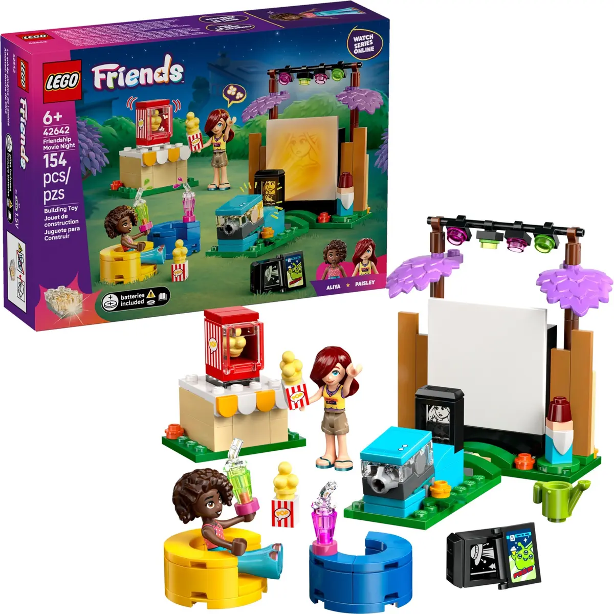 LEGO Friends 42642 Friendship Movie Night set, image 3