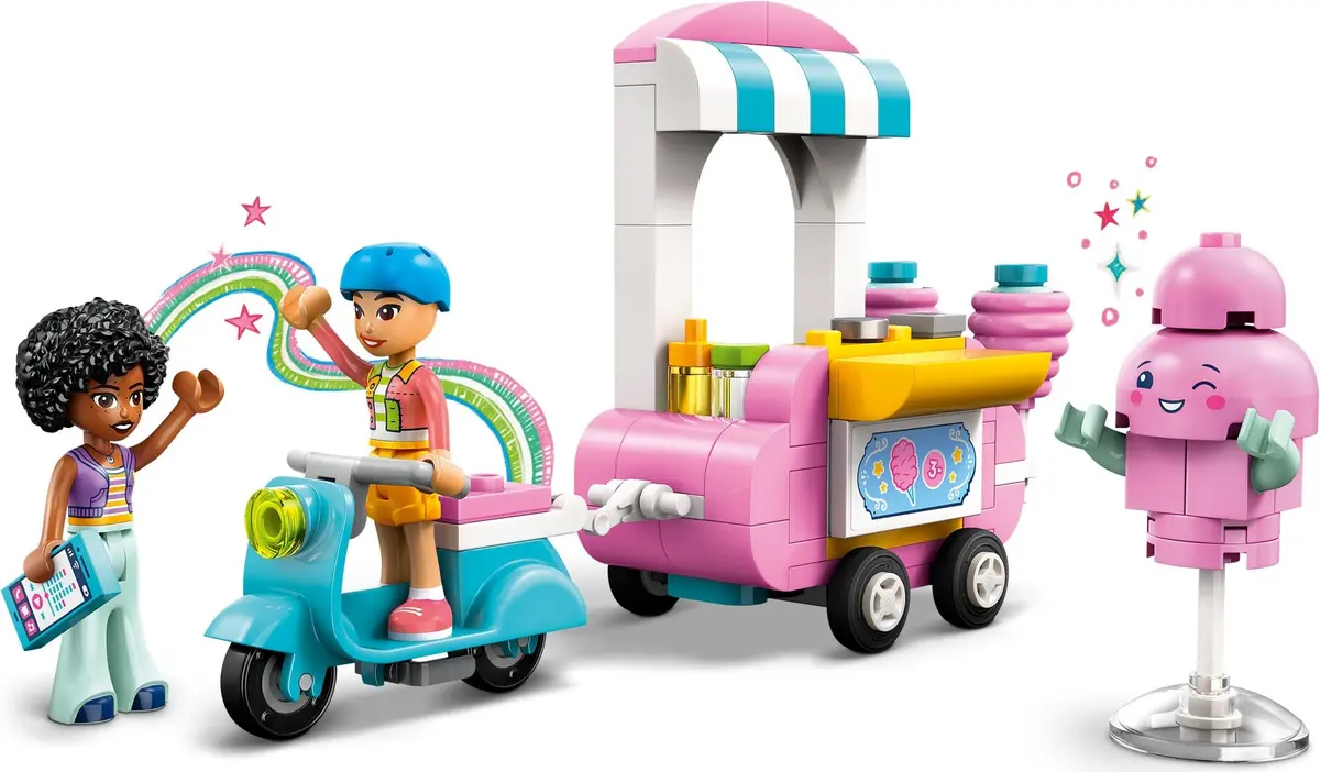 LEGO Friends 42643 Cotton Candy Stand and Scooter set, image 8
