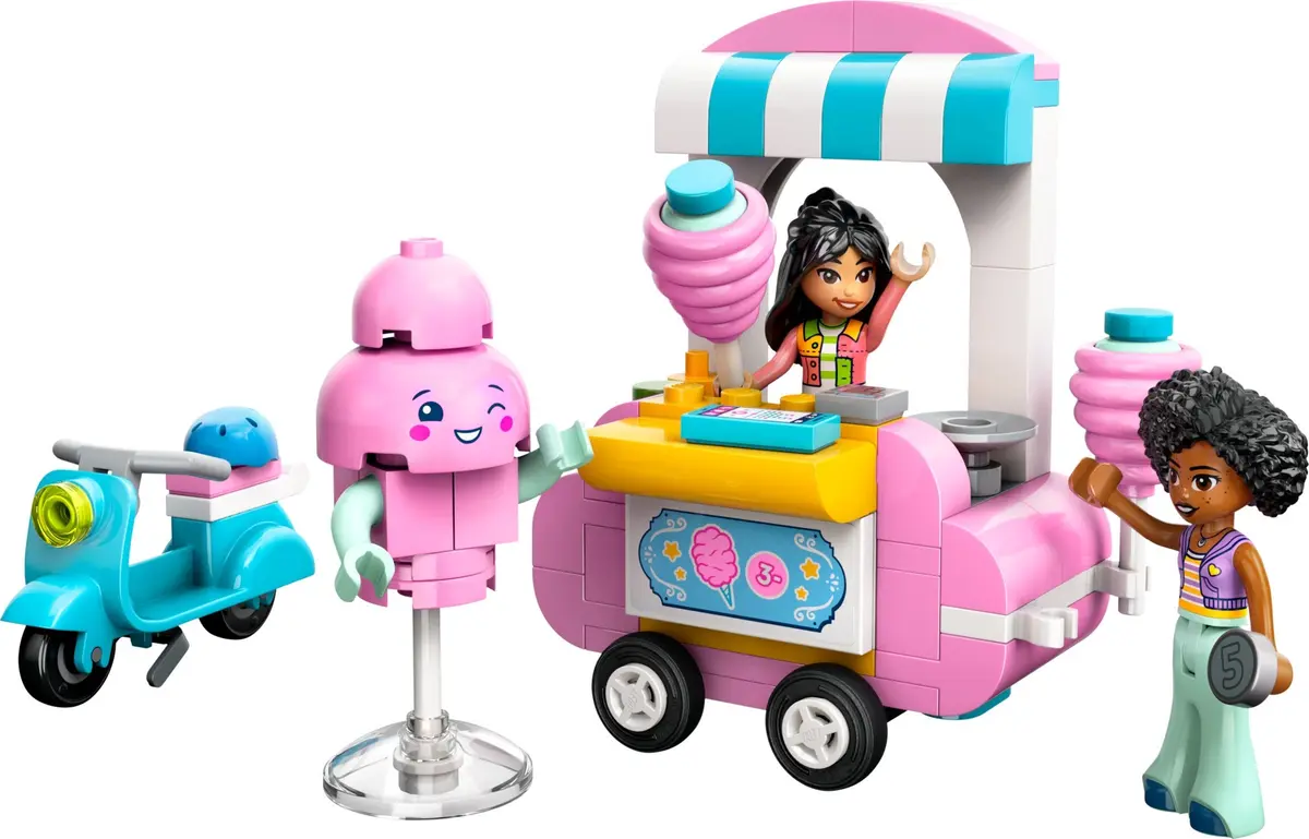 LEGO Friends 42643 Cotton Candy Stand and Scooter set
