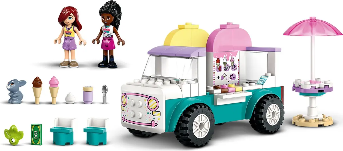 LEGO Friends 42644 Heartlake City Ice Cream Truck set, image 8