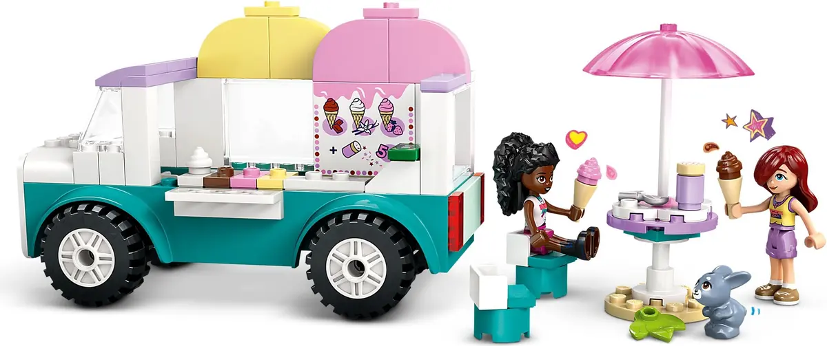 LEGO Friends 42644 Heartlake City Ice Cream Truck set, image 9