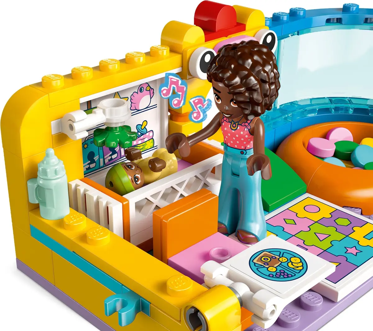 LEGO Friends 42645 Aliya's Baby Sister's Playroom set, image 10