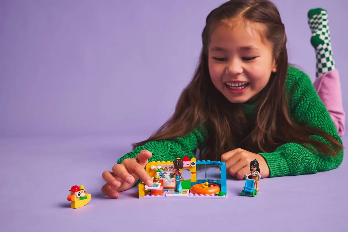LEGO Friends 42645 Aliya's Baby Sister's Playroom set, image 4