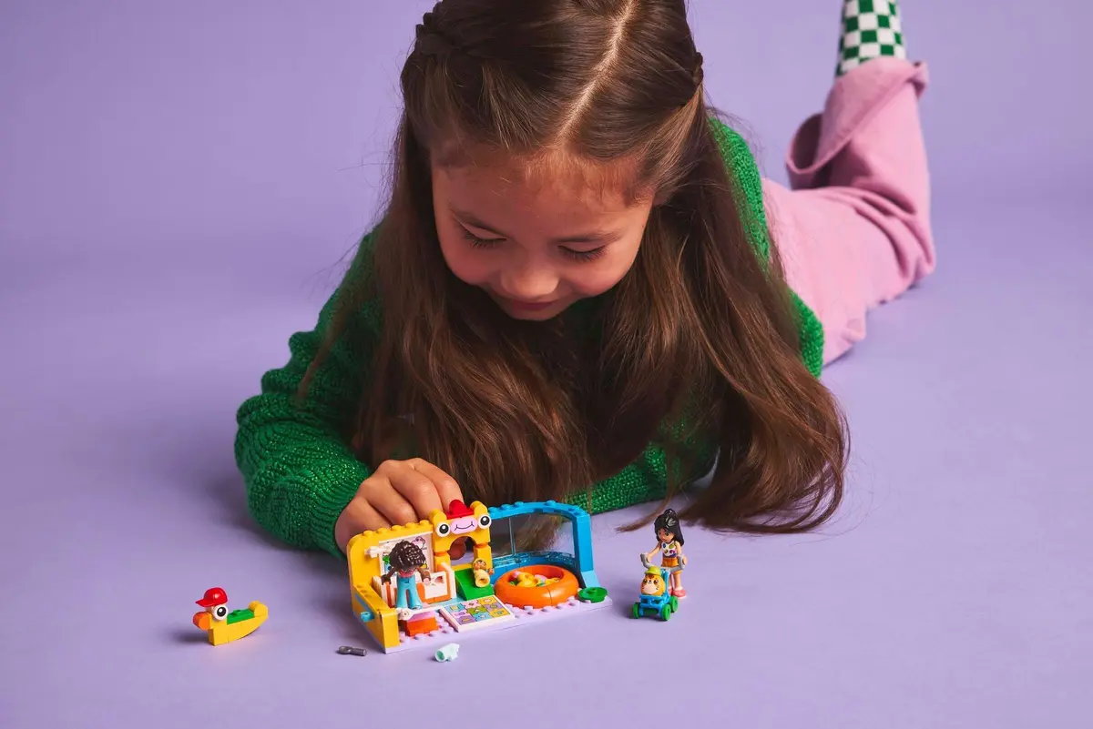 LEGO Friends 42645 Aliya's Baby Sister's Playroom set, image 5
