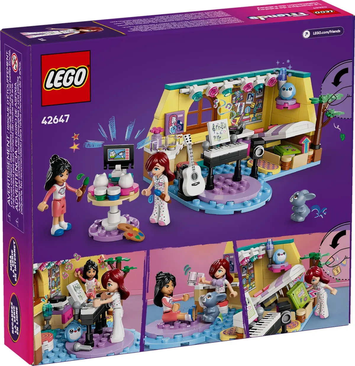 LEGO Friends 42647 Paisley's Room set, image 2