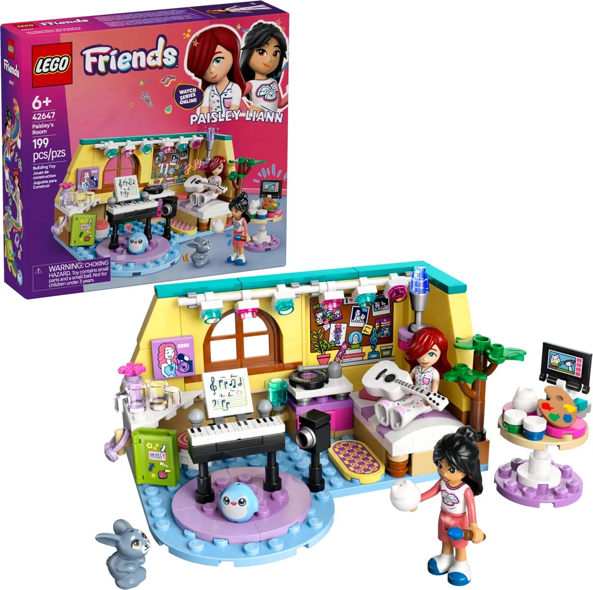 LEGO Friends 42647 Paisley's Room set, image 3