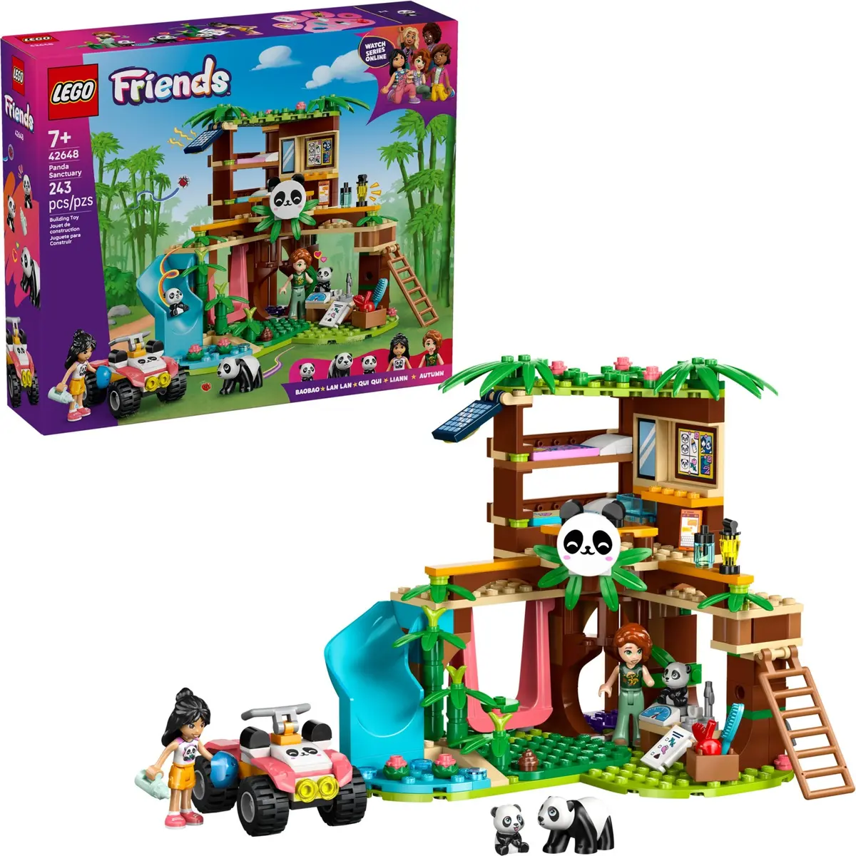 LEGO Friends 42648 Panda Sanctuary set, image 3
