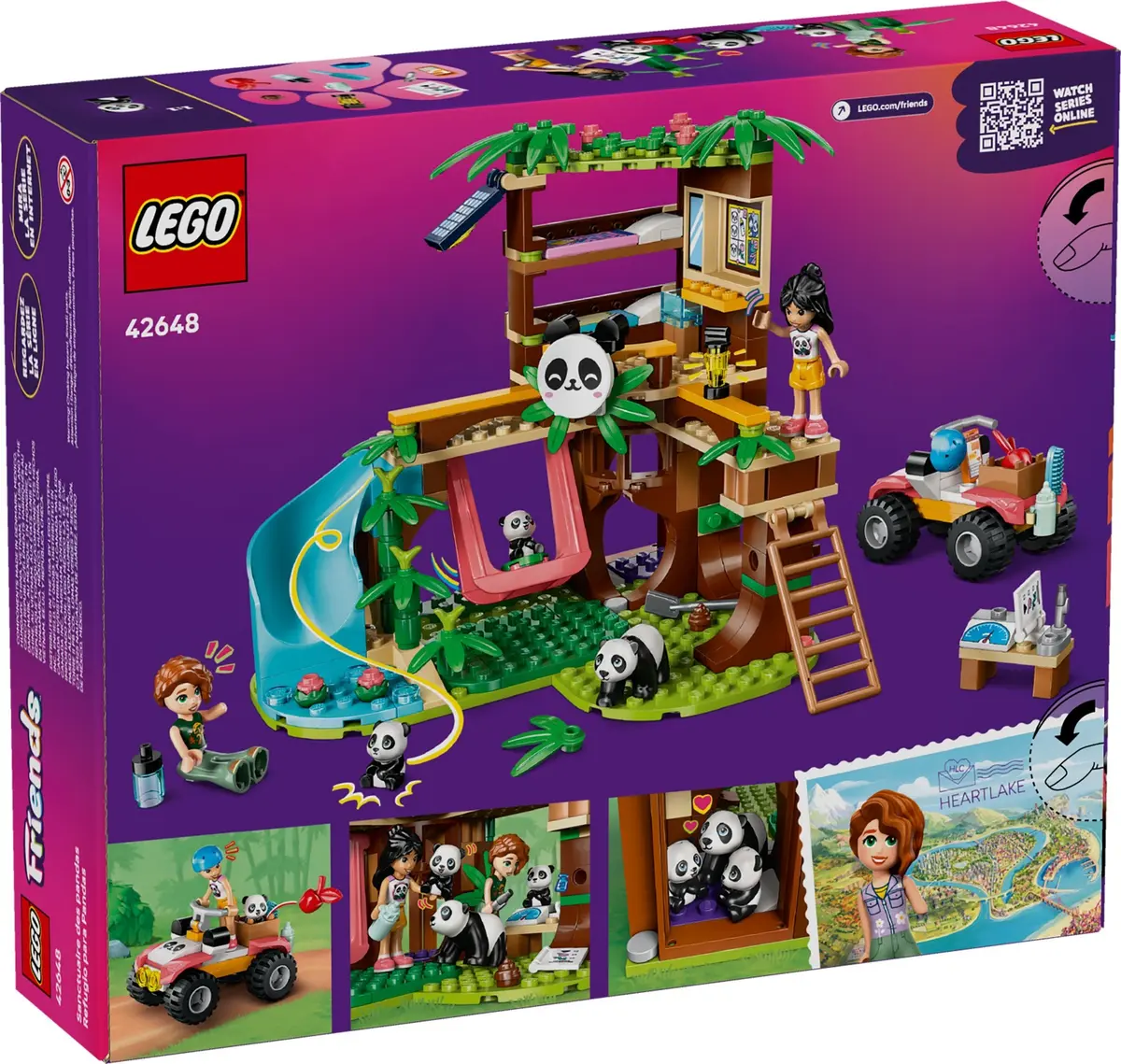 LEGO Friends 42648 Panda Sanctuary set, image 2
