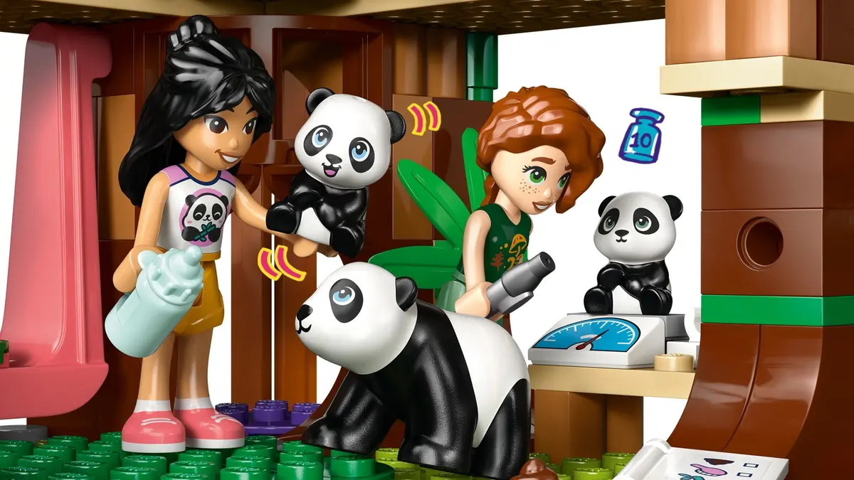 LEGO Friends 42648 Panda Sanctuary set, image 11