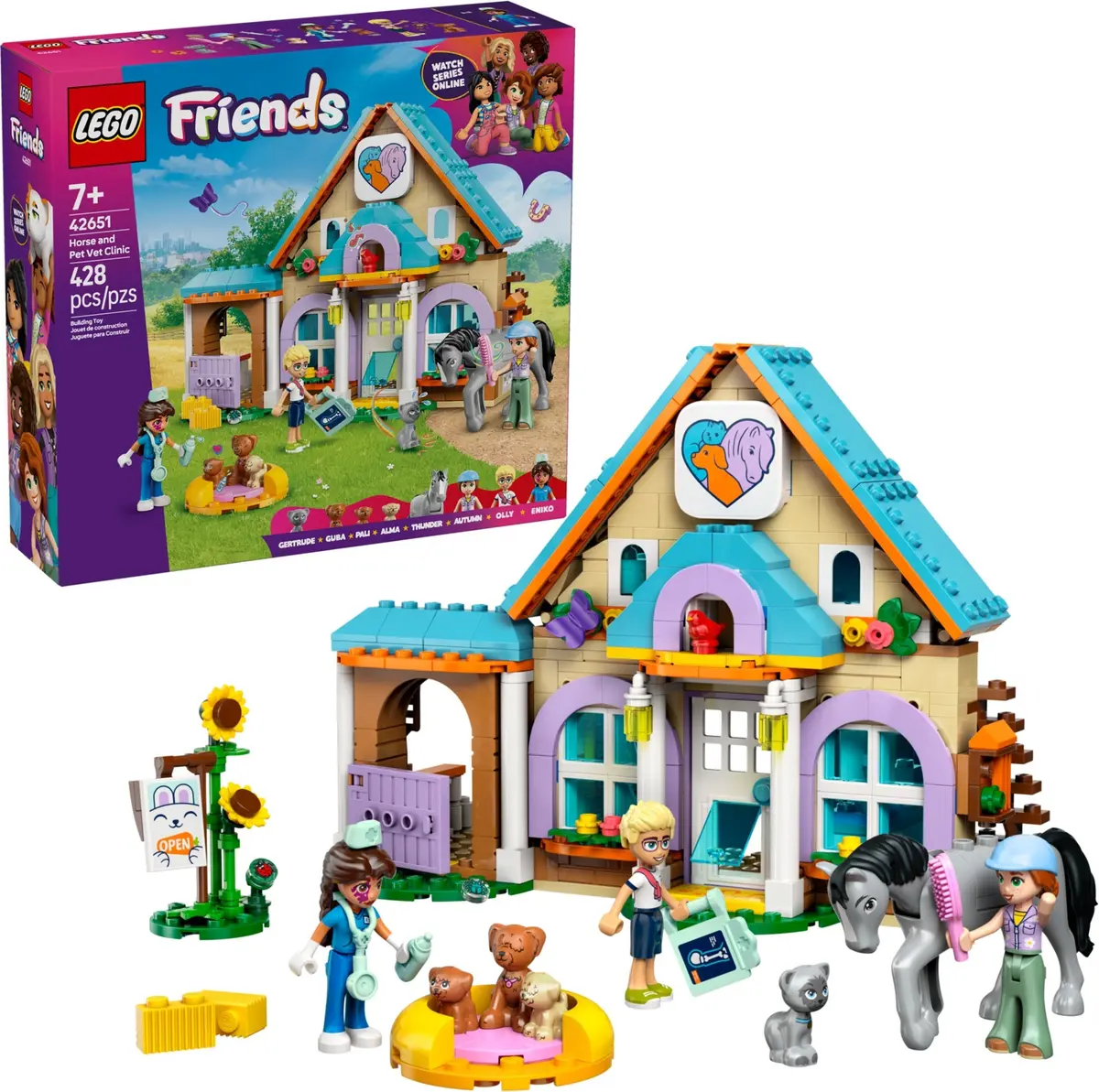 LEGO Friends 42651 Horse and Pet Vet Clinic set, image 3