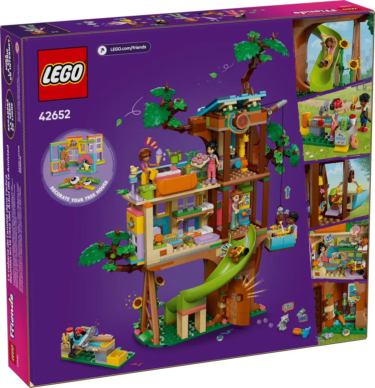 LEGO Friends 42652 Friendship Tree House Hangout set, image 2