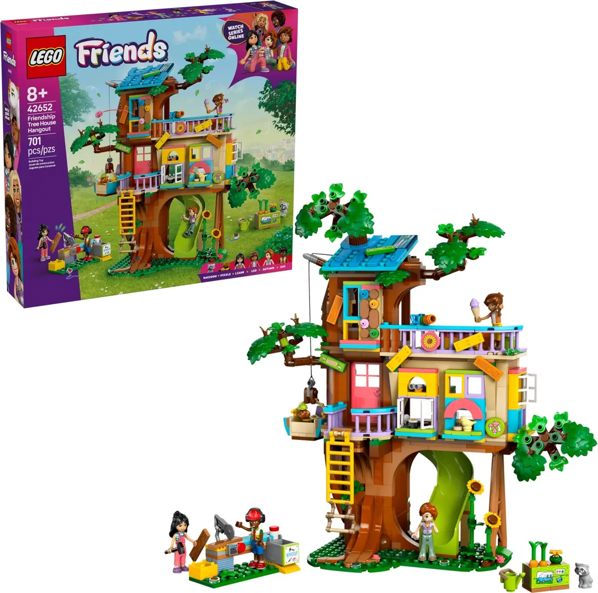 LEGO Friends 42652 Friendship Tree House Hangout set, image 3