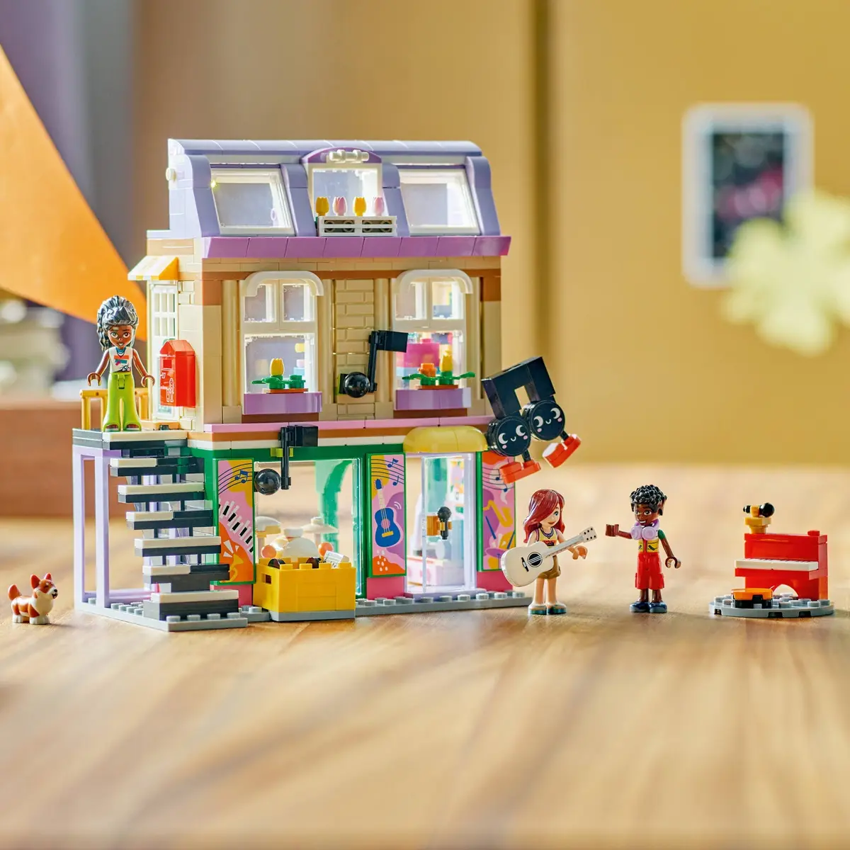 LEGO Friends 42653 Music Shop & Apartment set, image 7