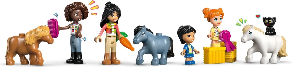 LEGO Friends 42654 Pony Ranch & Stable set, image 9