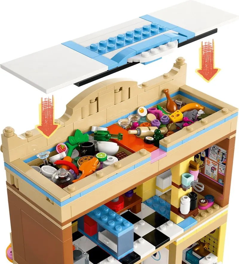 LEGO Friends 42655 Restaurant and Cooking School set, image 9