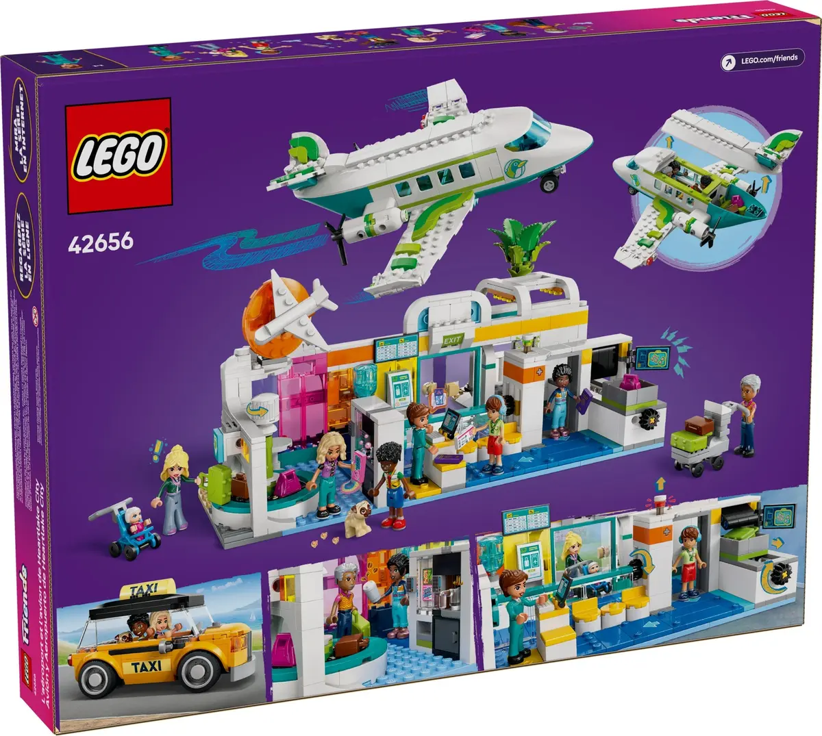 LEGO Friends 42656 Heartlake City Airport and Airplane set, image 2