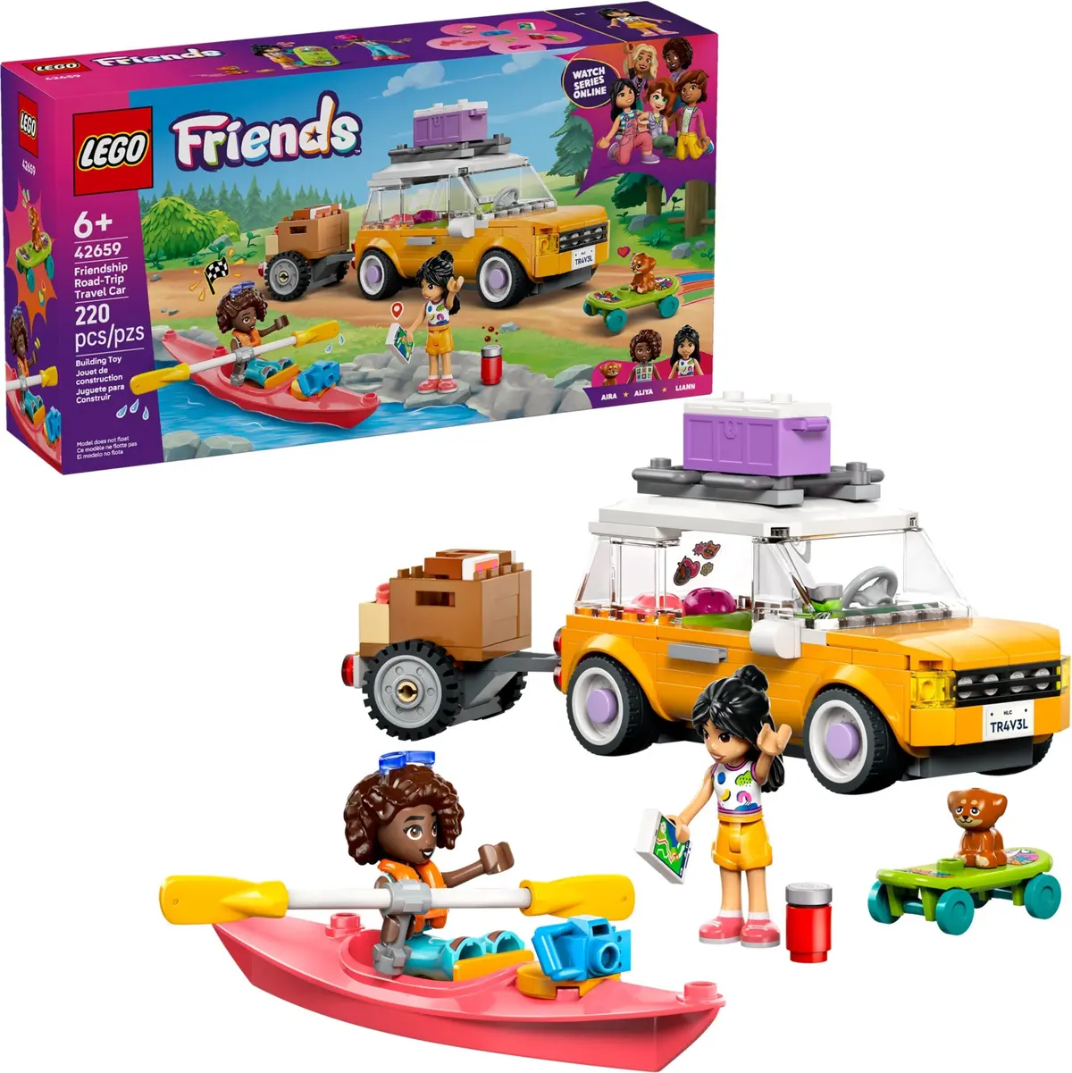LEGO Friends 42659 Friendship Road-Trip Travel Car set, image 3
