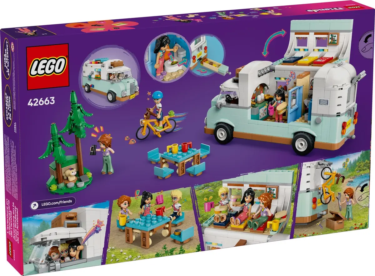 LEGO Friends 42663 Friendship Camper Van Adventure set, image 2