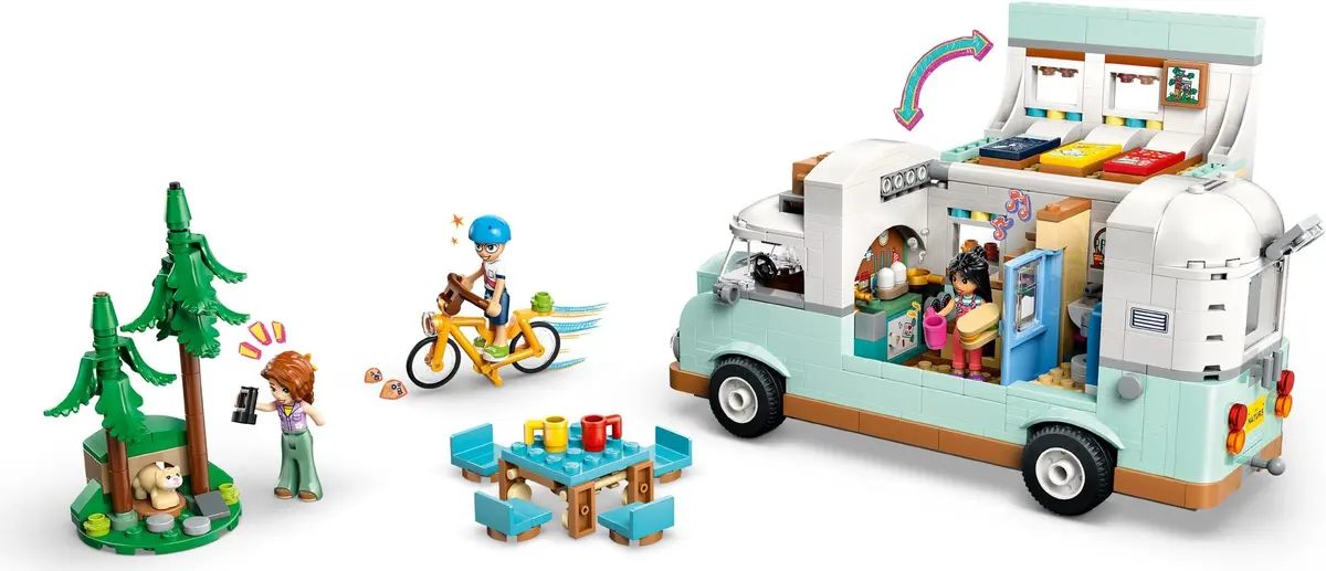 LEGO Friends 42663 Friendship Camper Van Adventure set, image 8