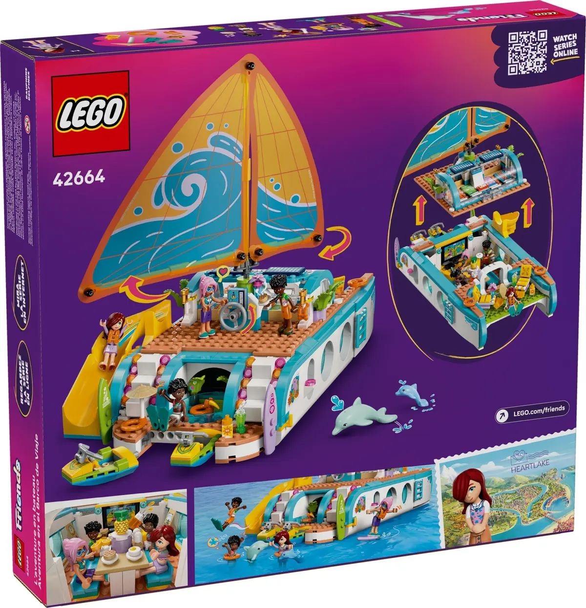 LEGO Friends 42664 Travel Boat Adventure set, image 2