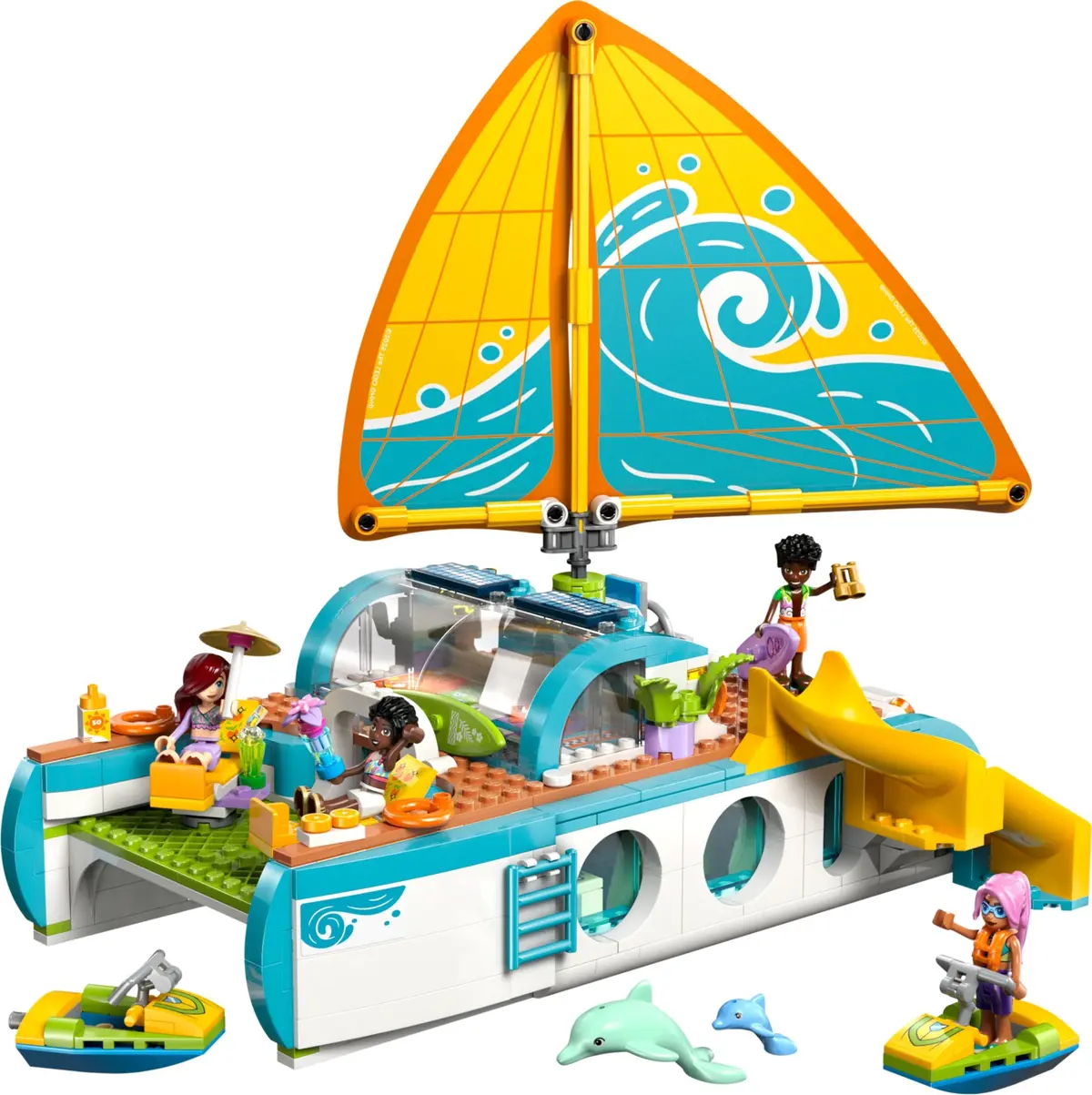 LEGO Friends 42664 Travel Boat Adventure set