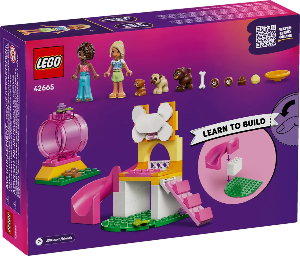 LEGO Friends 42665 Puppy Playground set, image 2