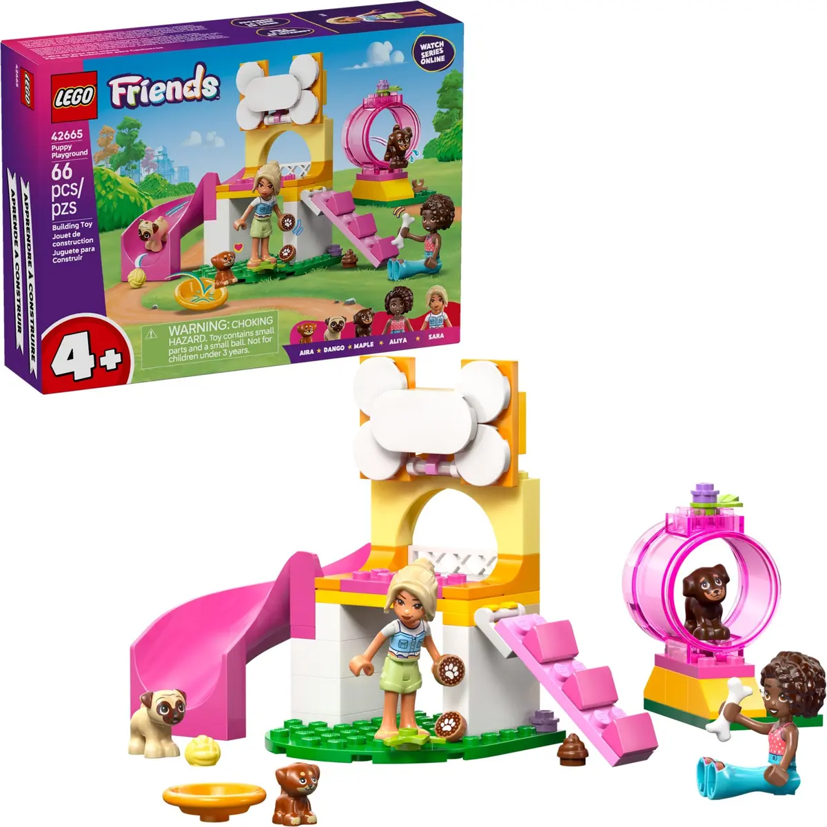 LEGO Friends 42665 Puppy Playground set, image 3