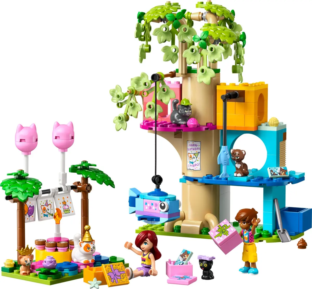 LEGO Friends 42666 Cat Birthday Party set