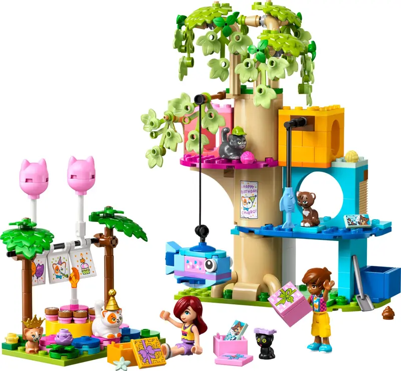 LEGO Friends 42666 Cat Birthday Party set