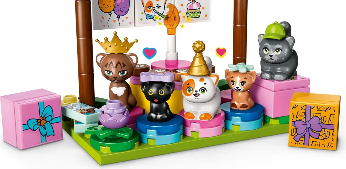 LEGO Friends 42666 Cat Birthday Party set, image 9
