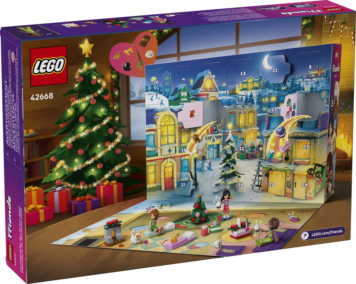 LEGO Friends 42668 LEGO Friends Advent Calendar 2025 set, image 3