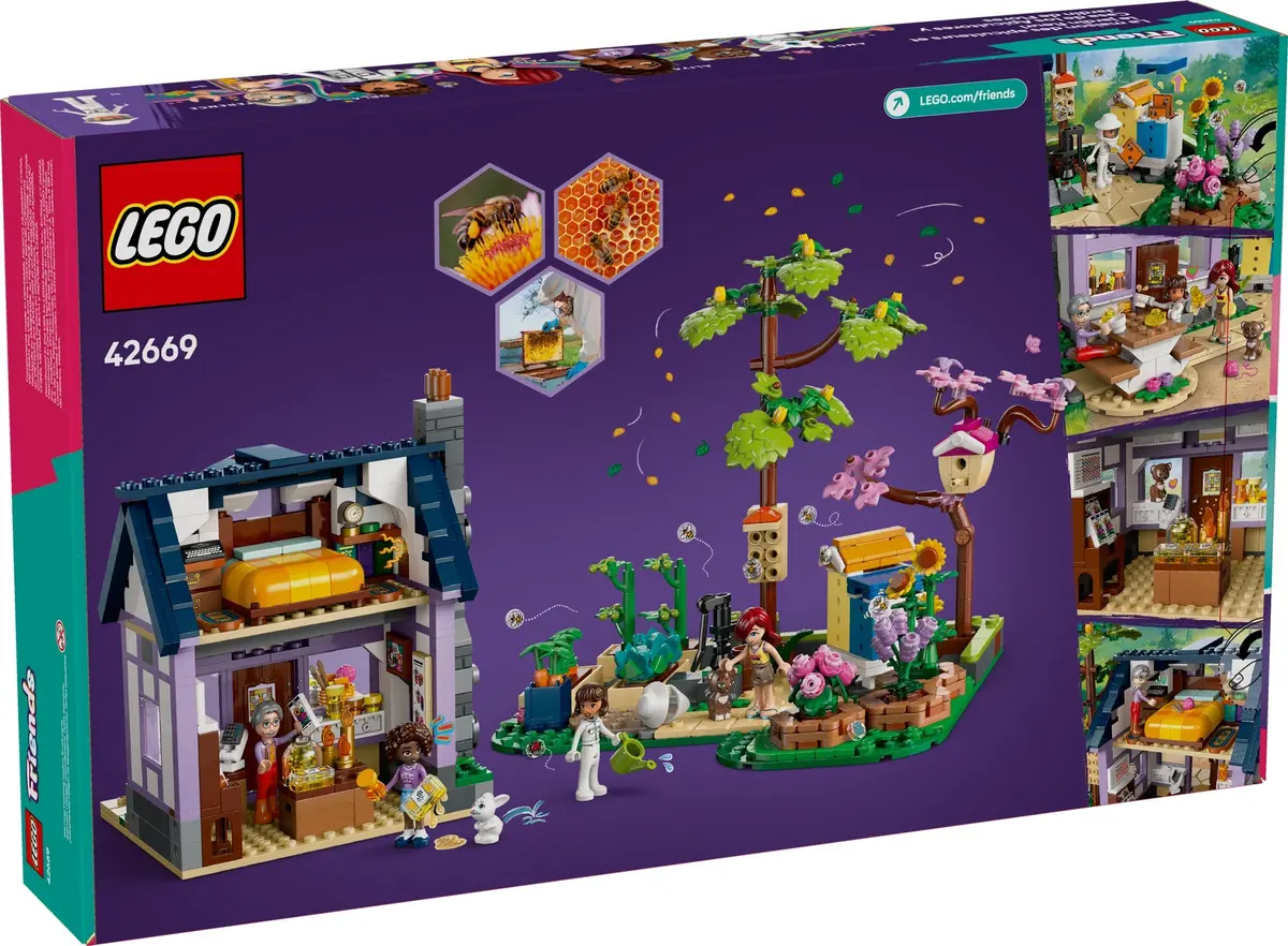 LEGO Friends 42669 Beekeepers' House and Flower Garden set, image 2