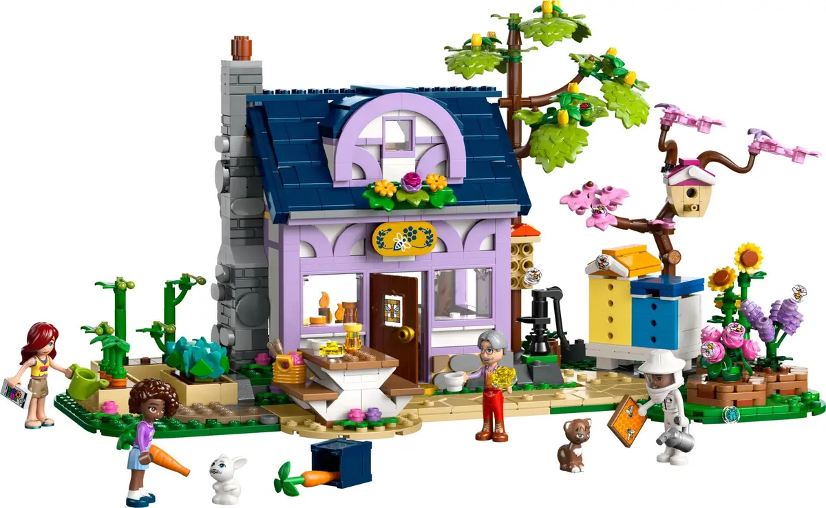 LEGO Friends 42669 Beekeepers' House and Flower Garden set