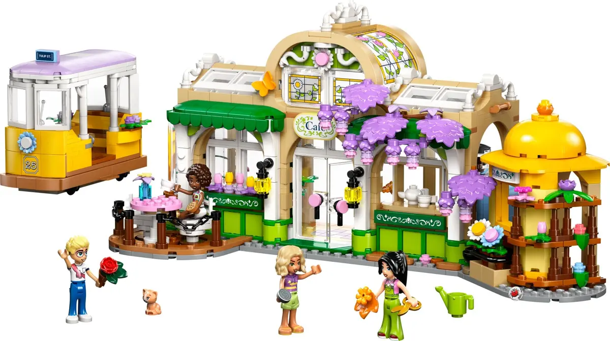 LEGO Friends 42671 Plant Café & Flower Shop set