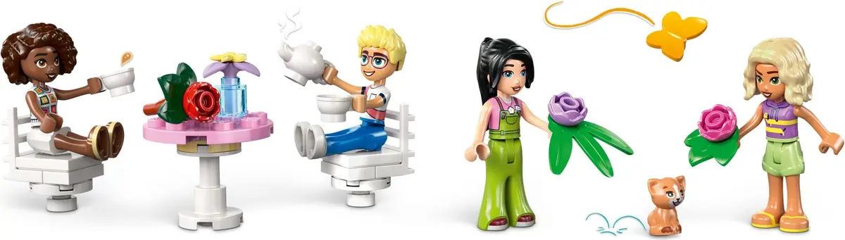 LEGO Friends 42671 Plant Café & Flower Shop set, image 9