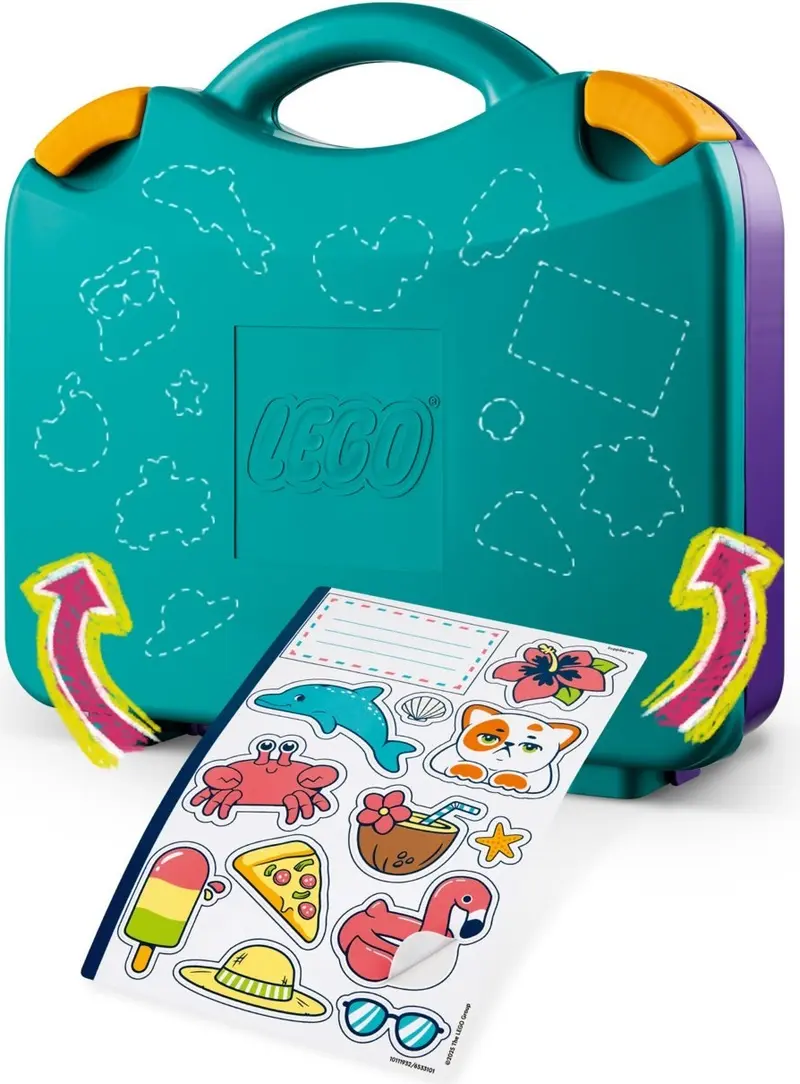 LEGO Friends 42672 Creative Beach and Travel Suitcase set, image 9