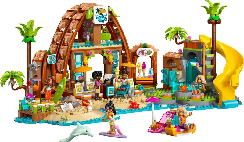 LEGO Friends 42673 Family Vacation Beach Resort set