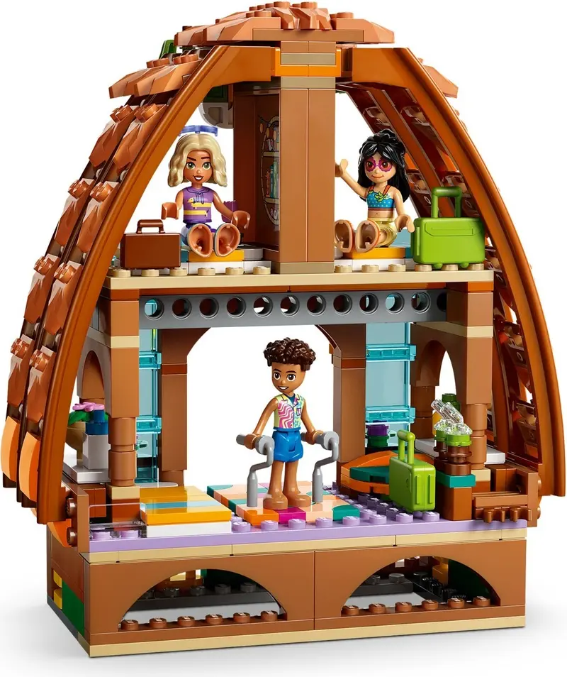 LEGO Friends 42673 Family Vacation Beach Resort set, image 10