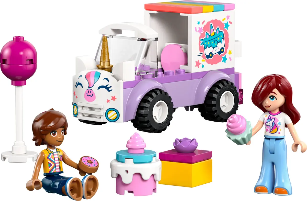 LEGO Friends 42675 Unicorn Cake Delivery Car set